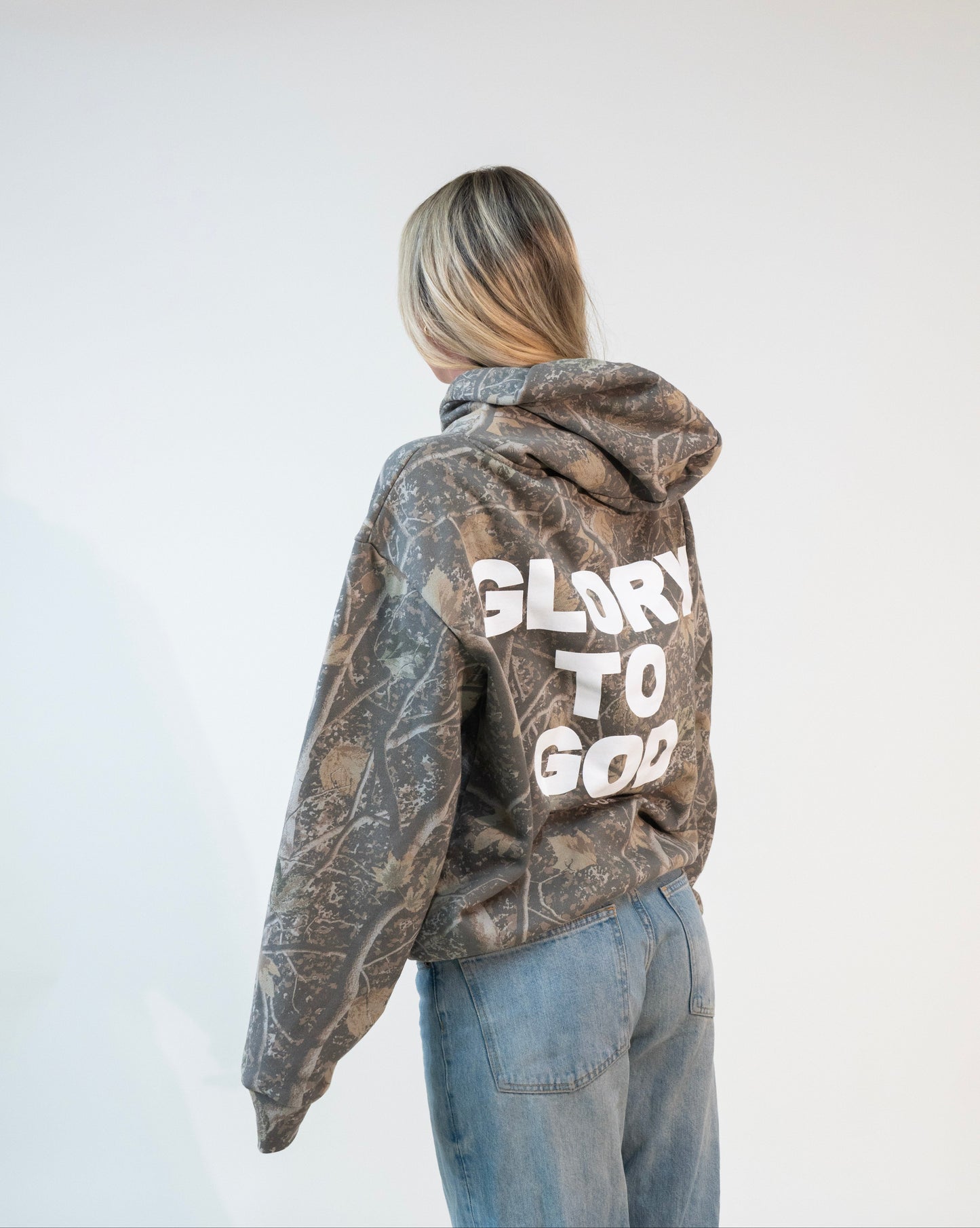 Glory To God Camo Hoodie